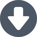 Free Arrow Down Icon