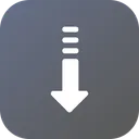 Free Down arrow  Icon