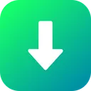 Free Down arrow  Icon