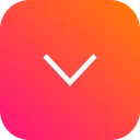 Free Down arrow  Icon