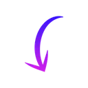 Free Down arrow  Icon