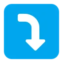 Free Down  Icon