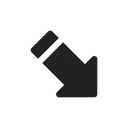 Free Down Right Arrow Icon