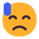 Free Face With Sweat Icon