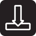Free Download Downloading Down Arrow Icon