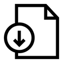 Free Herunterladen Datei Speichern Symbol