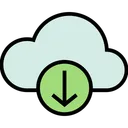 Free Download From Cloud  Icon