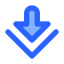 Free Download Arrow Down Icon