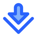 Free Download Arrow Down Icon