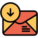 Free Download Downloading Mail Icon