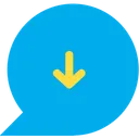 Free Download Download Message Downloading Icon