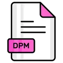 Free Dpm File Format Icon