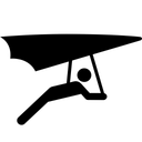 Free Drachenfliegen Symbol