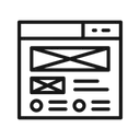 Free Schnittstelle Prototyp Benutzerfreundlichkeit Symbol