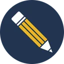 Free Draw Edit Lead Pencil Icône
