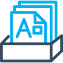 Free Drawer document  Icon