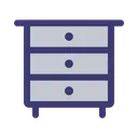 Free Drawer Furniture Cabinet Icon