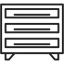 Free Drawer Furniture Cabinet Icon