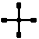 Free Drehen Schraubendreher Auto Symbol