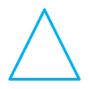 Free Geometrisch Form Dreiecksform Symbol