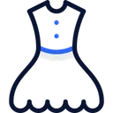 Free Fashion Blue Black Lineal Icon