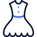 Free Fashion Blue Black Lineal Icon