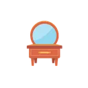 Free Dressing Table Furniture Mirror Icon