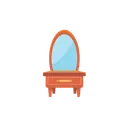 Free Dressing Table Furniture Mirror Icon