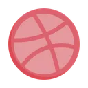 Free Dribbble  Icon