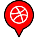 Free Dribbble  Icon