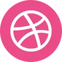 Free Dribbble  Icon