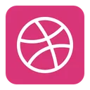 Free Dribbble  Icon