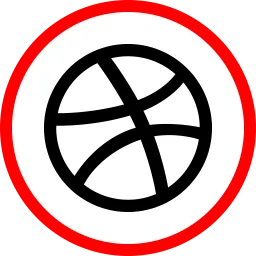 Free Dribbble Logo Icon