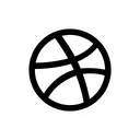 Free Dribbble  Icon