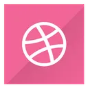 Free Dribbble  Icon