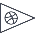 Free Dribbble  Icon