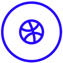 Free Dribbble Logo Social Media Logo Icon