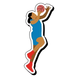 Free Dribble Basketball  Icon