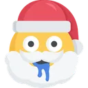 Free Santa Christmas Emoji Icon