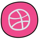 Free Dribbler Social Media Icon