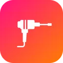 Free Drill Drilling Machine Icon