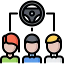 Free Driving Team  Icon