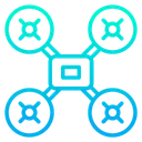 Free Drone Vehiculo Aereo Avion Icono