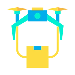 Free Drone Box  Icon