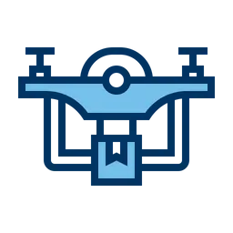 Free Drone delivery  Icon