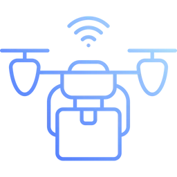 Free Drone delivery  Icon