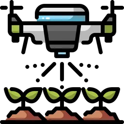 Free Drone Farming  Icon