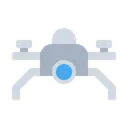 Free Drone Aircraft Technology Icon
