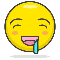 Free Drooling Emoji Icon