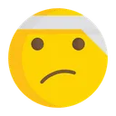 Free Face With Head Bandage  Icon